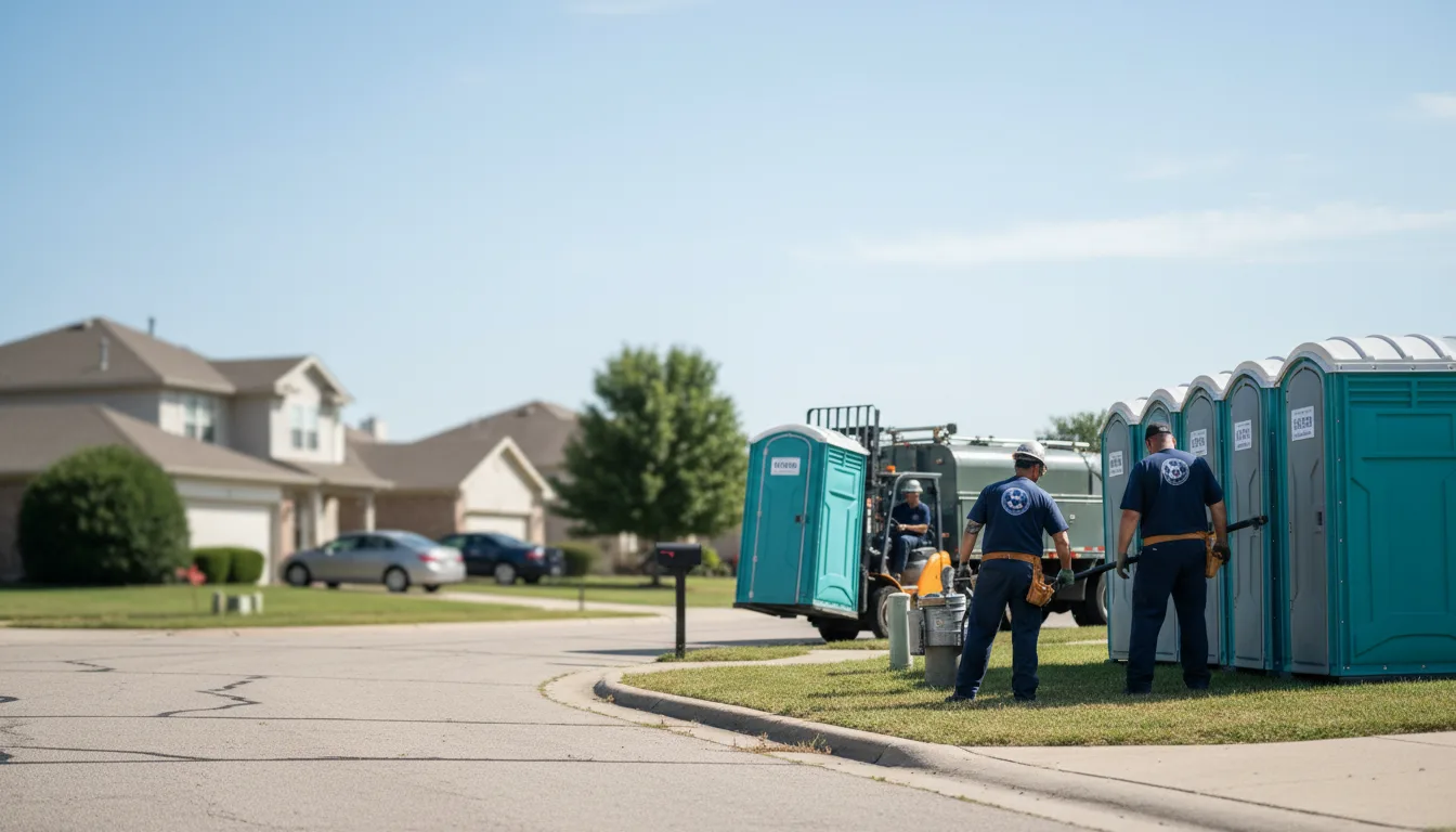 Porta Potty Rental in Stirling City, CA near me